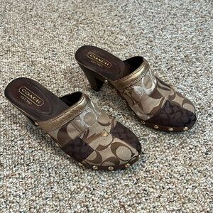 Coach Mules Size 6M